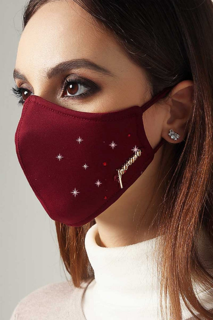 Swarovski 2024 crystals mask